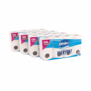 Ooops Toiletpapier (80 rollen) - 3-laags